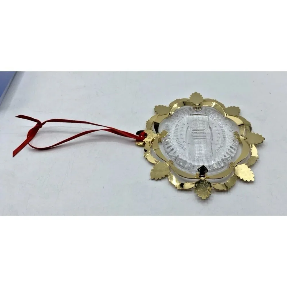 White House Historical Association Christmas Ornament 2002 Made in USA No box